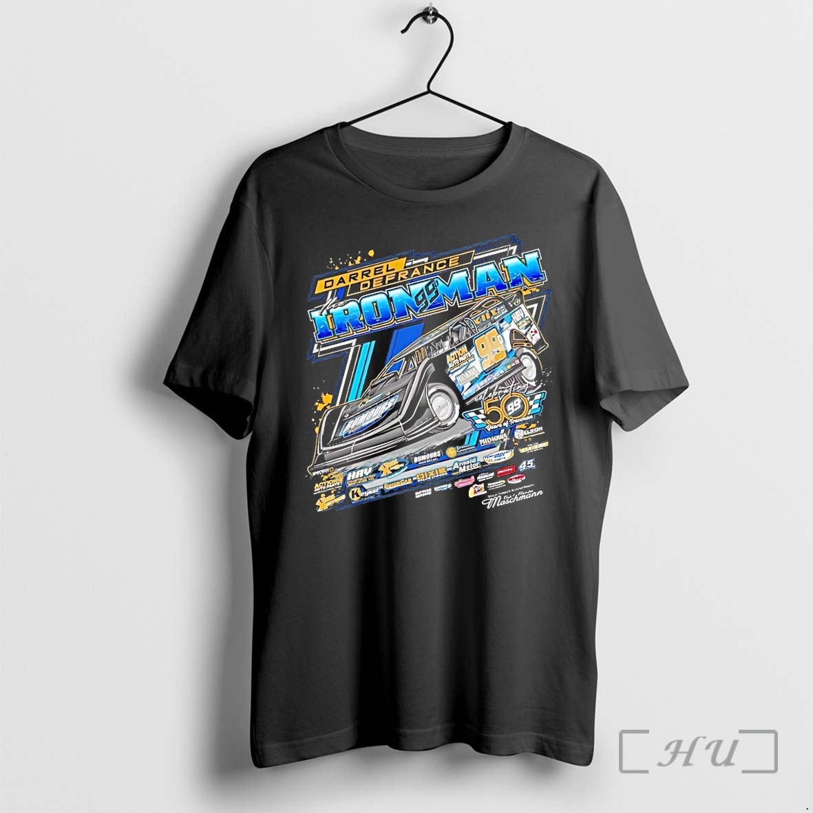 Darrel Defrance Ironman 99 Dirt Modified Racing Tshirts Sweater Hoodie