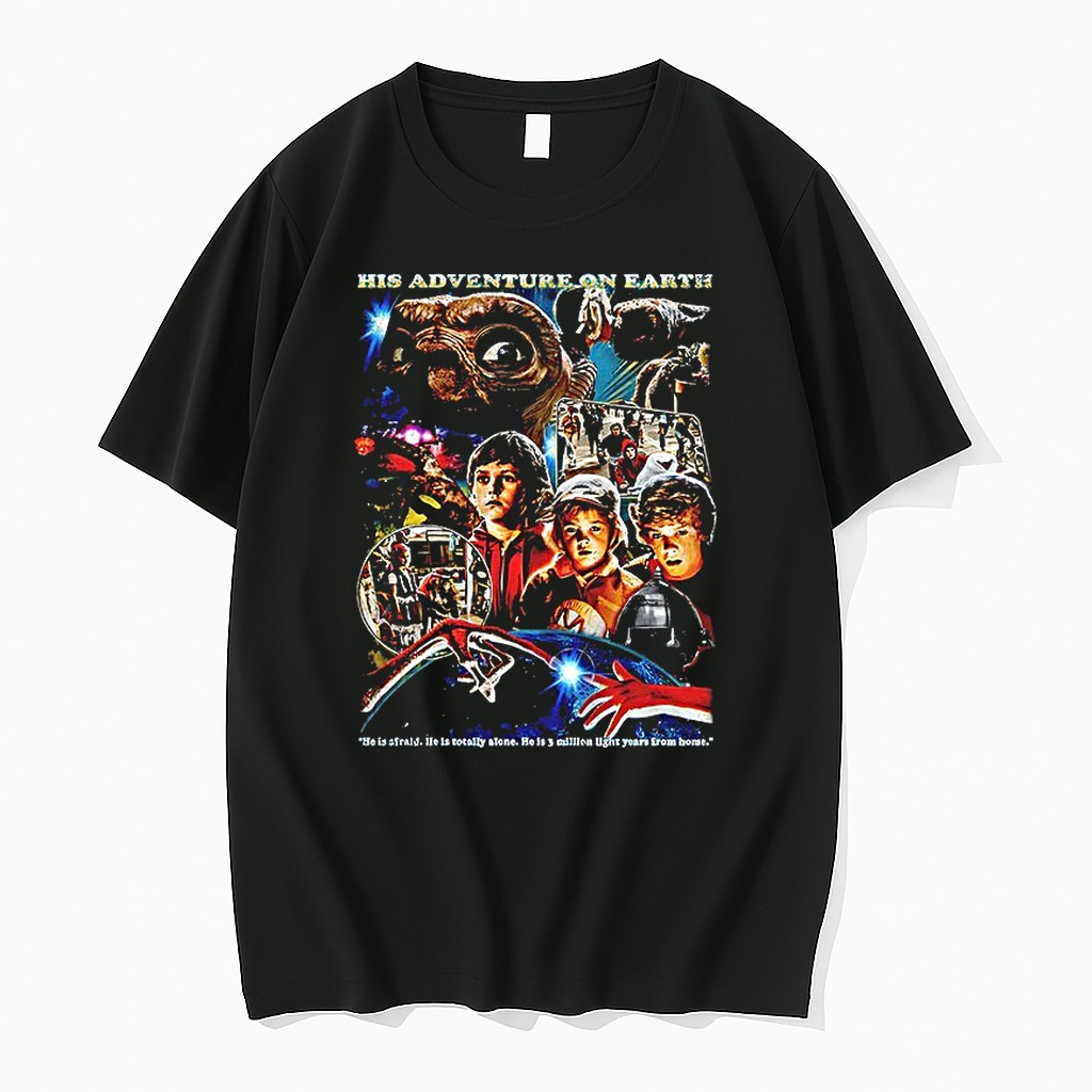 E T The Extra Terrestrial His Adventure On Earth Tshirts Sweater Hoodie
