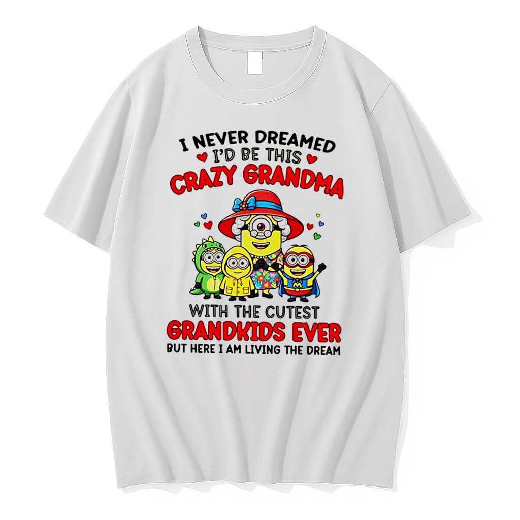 I Never Dreamed Super Cool I Would Be A Grandma Of Awesome Grandrids Minion Tee Tshirts Sweater Hoodie
