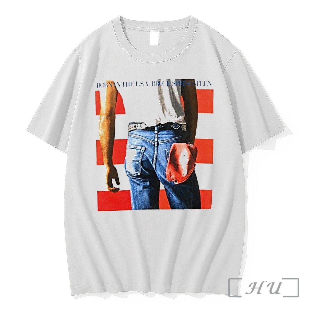 Jungkook Bts Born In The Usa Bruce Springsteen Tshirts Sweater Hoodie