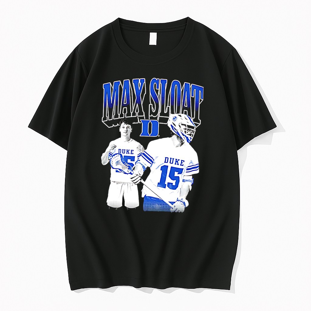 Max Sloat Duke Lacrosse 90s Tee Tshirts Sweater Hoodie