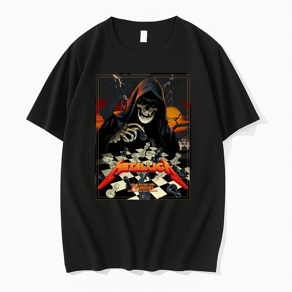 Metallica Frankfurt M72 Tour 2026 Wall Art Decor Tshirts Sweater Hoodie