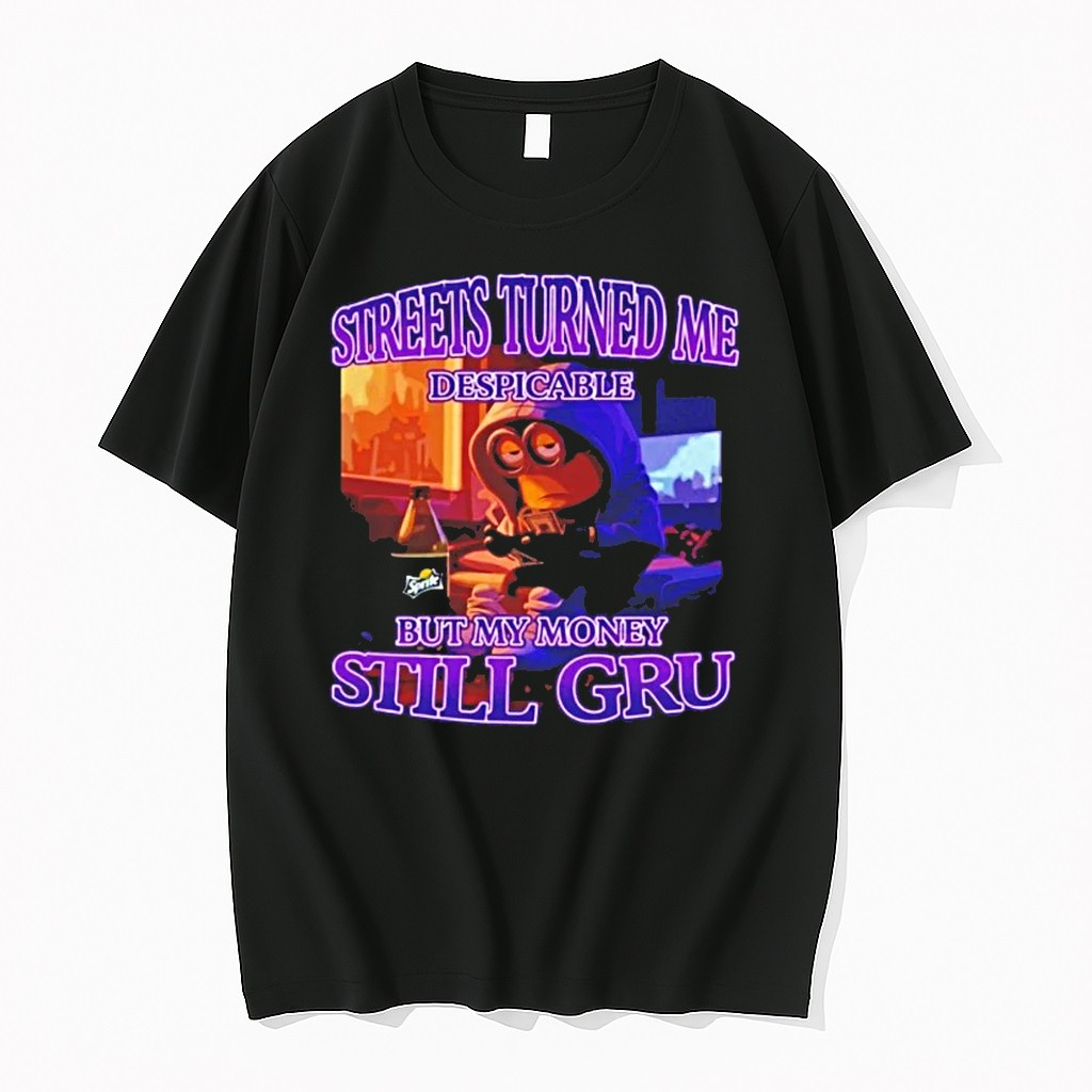 Minion Streets Turned Me Despicable But My Money Still Gru Tshirts Sweater Hoodie