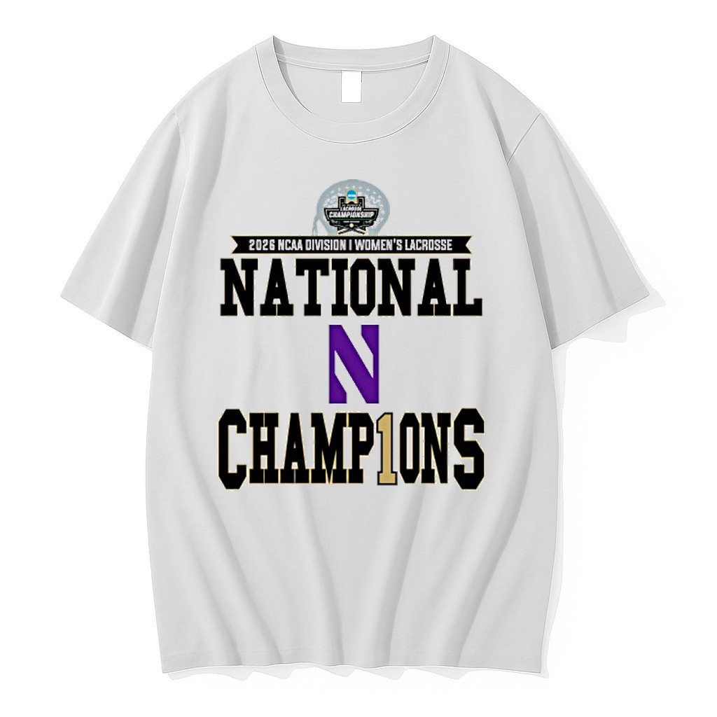 Northwestern Wildcats 2026 Ncaa Division I Womens Lacrosse National Champions Tshirts Sweater Hoodie
