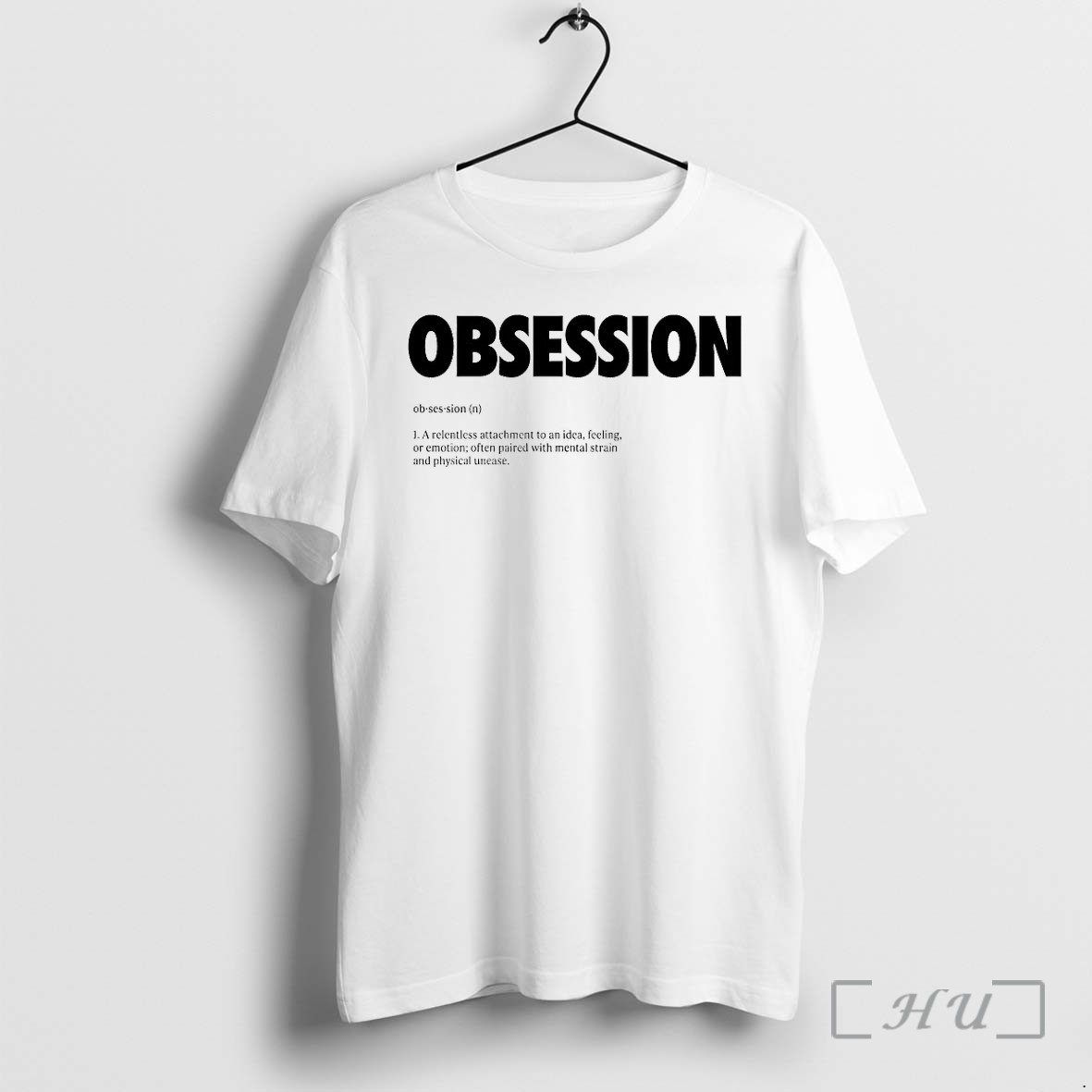 Obsession Definition Minimalist Dictionary Tshirts Sweater Hoodie