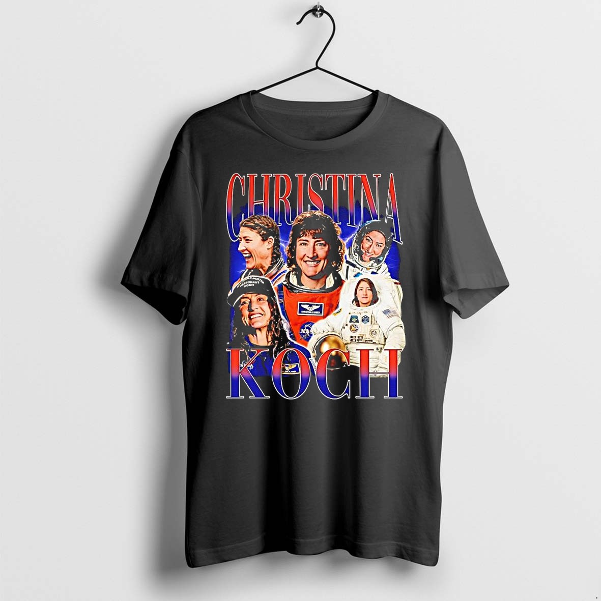 Official Christina Koch Nasa Astronaut Lightning Power T Shirts