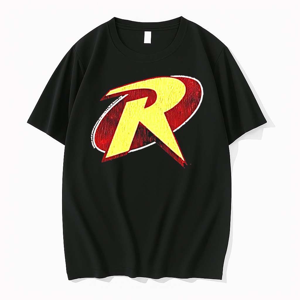 Official Dc Comics Robin Logo Superhero T Shirts