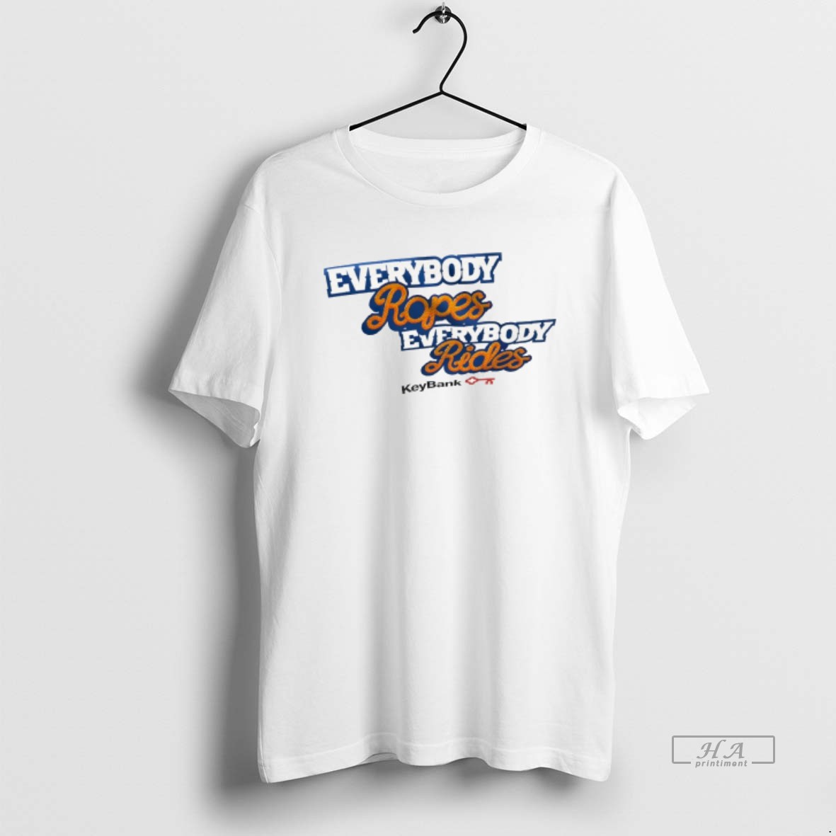 Official Everybody Ropes Everybody Rides Key Bank Buffalo Sabres Hockey Nhl T Shirt