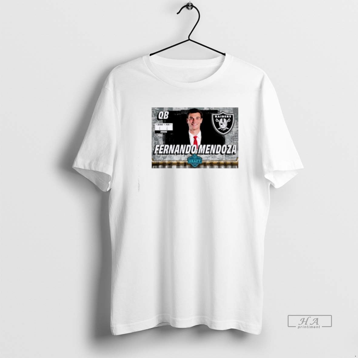 Official Fernando Mendoza 2026 1st Las Vegas Raiders T Shirt