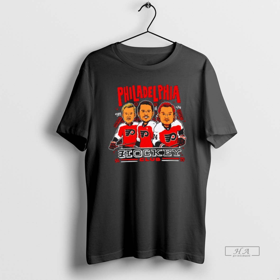 Official Flyers Sports Philadelphia Hockey Club T Shirt