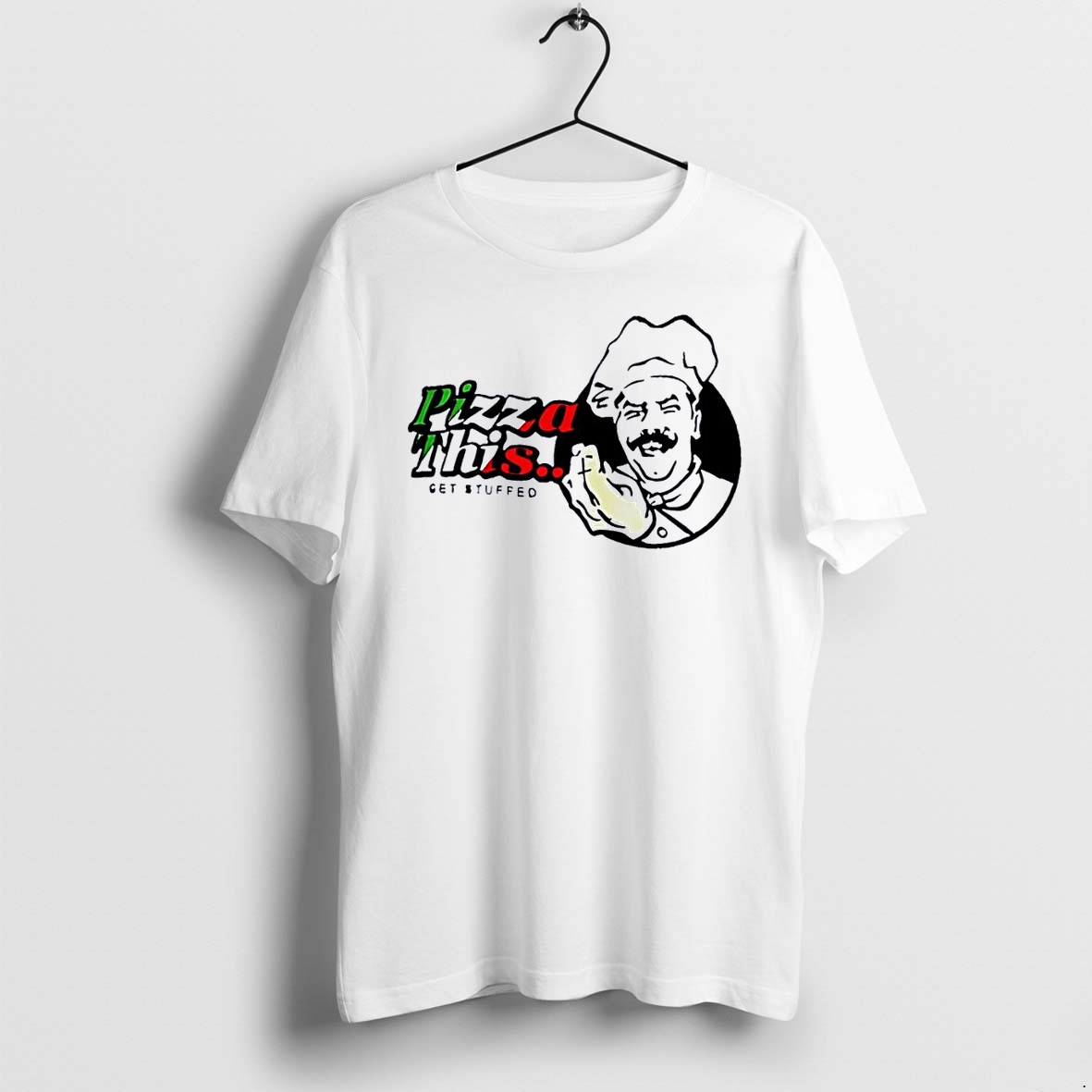 Official Gta Pizza This Get Stuffed White T Shirts
