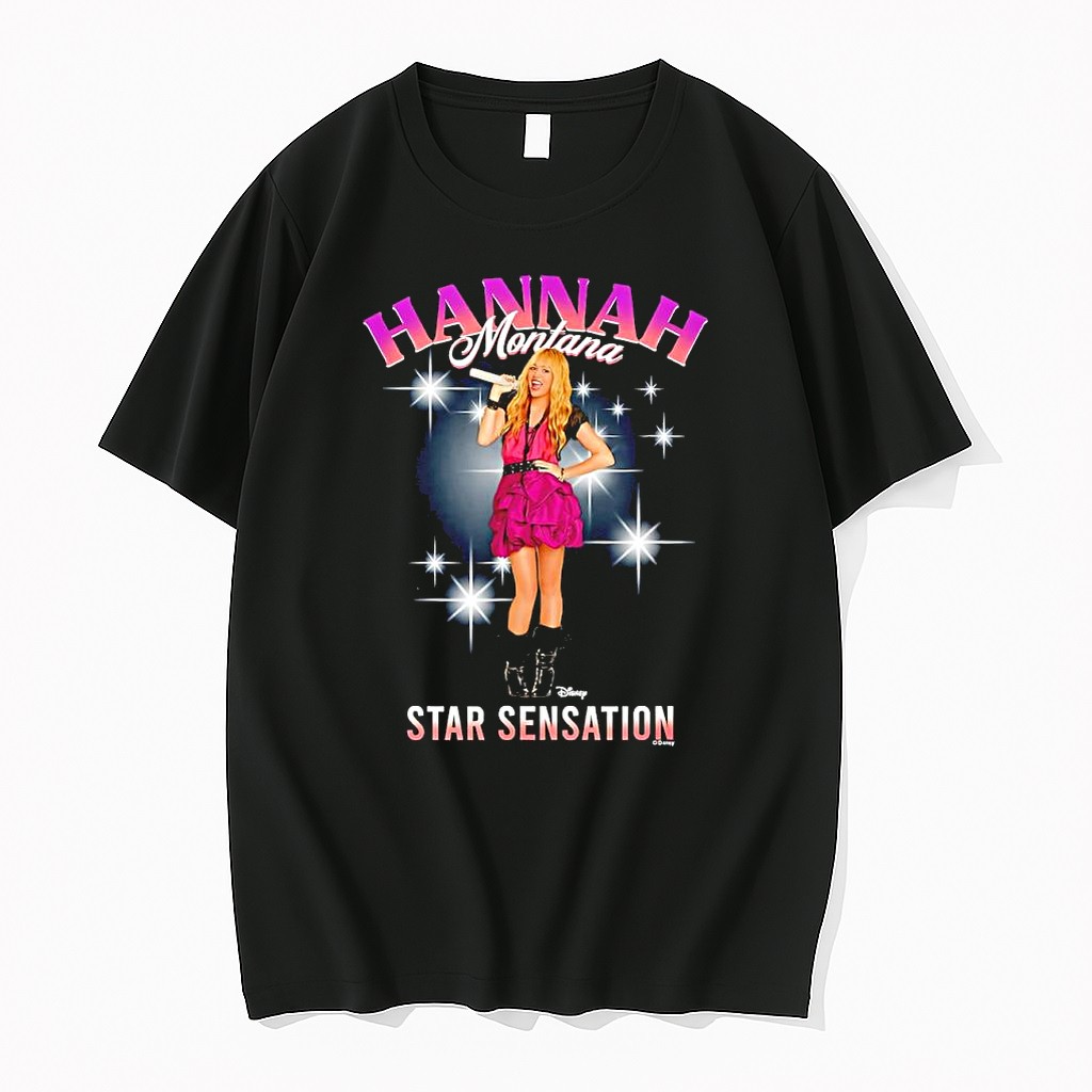Official Hannah Montana Star Sensation Pop Star T Shirts