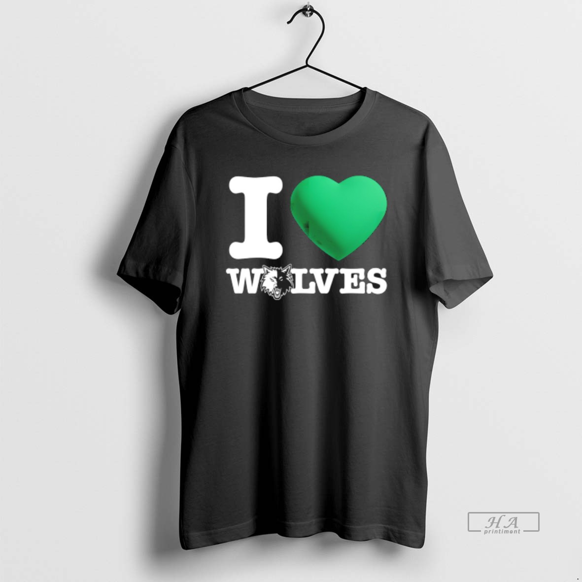Official I Heart Wolves Minnesota Timberwolves 2026 Playoffs T Shirt