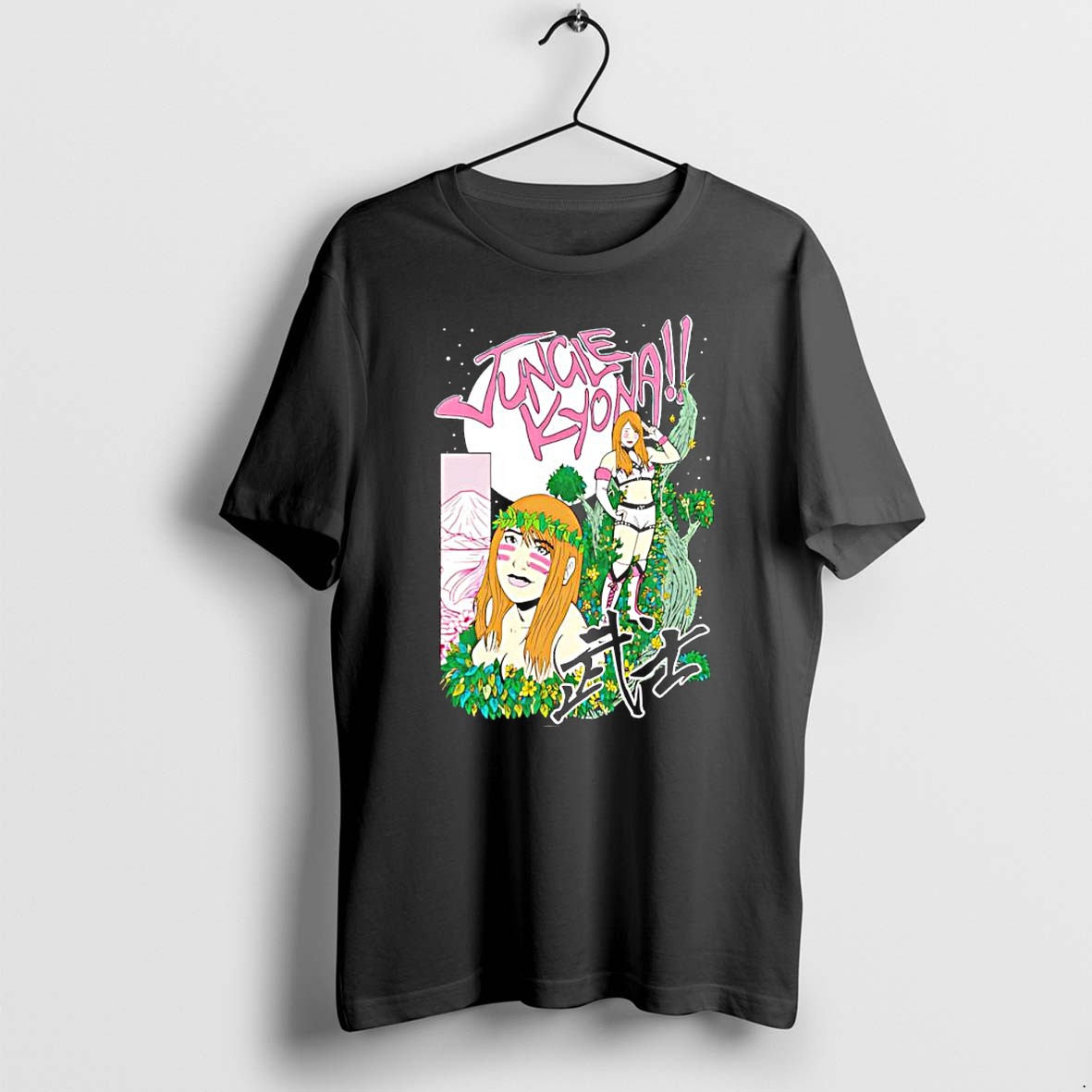 Official Jungle Kyona Bushi Warrior Pro Wrestling T Shirts