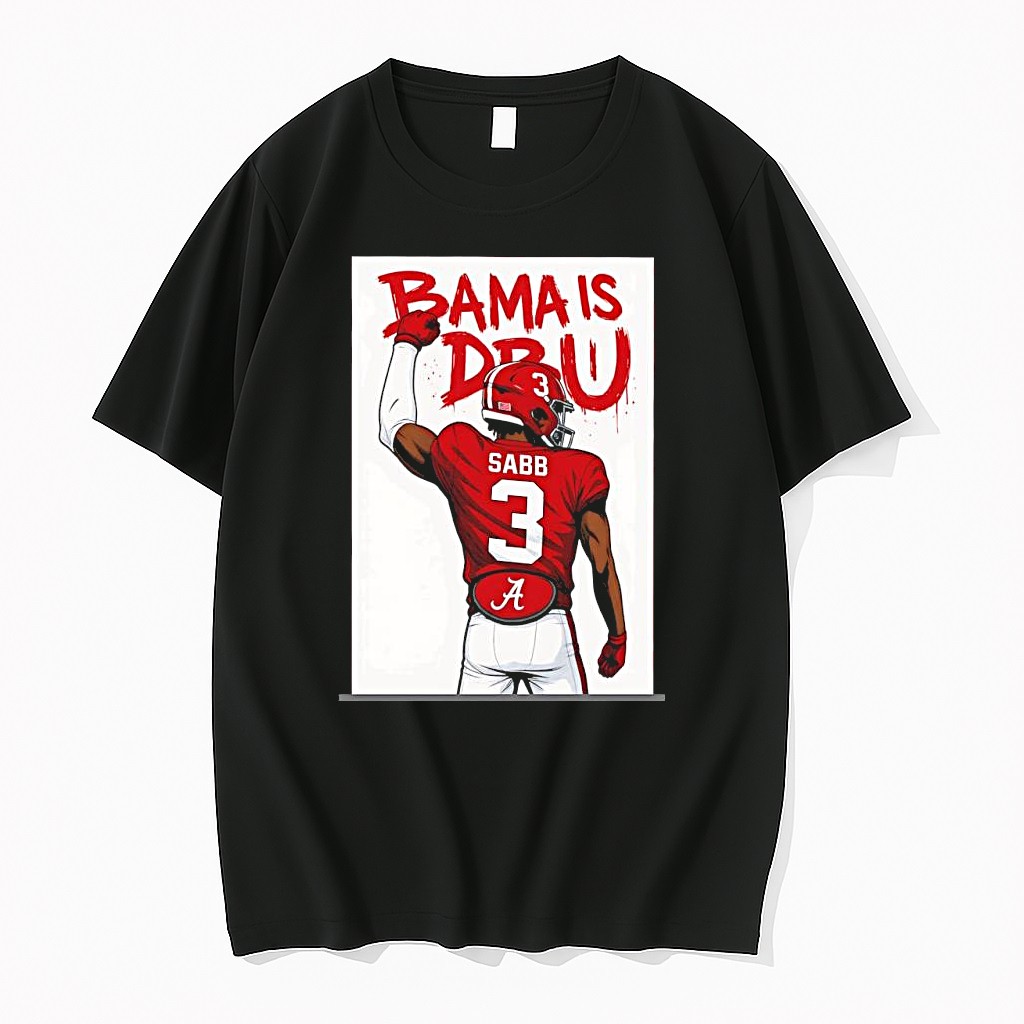 Official Keon Sabb Alabama Crimson Tide Ncaa Football Player Number 3 T Shirts