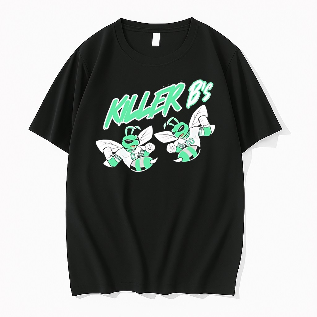 Official Killer Bs Houston Astros Bee 0 And Bee 20 Black T Shirts
