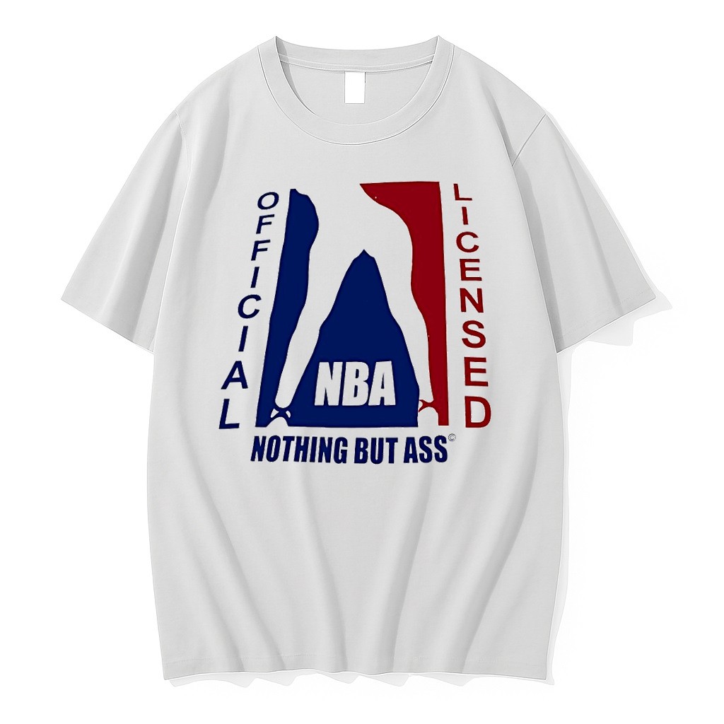 Official Licensed Nba Nothing But Ass Parody Logo T Shirts