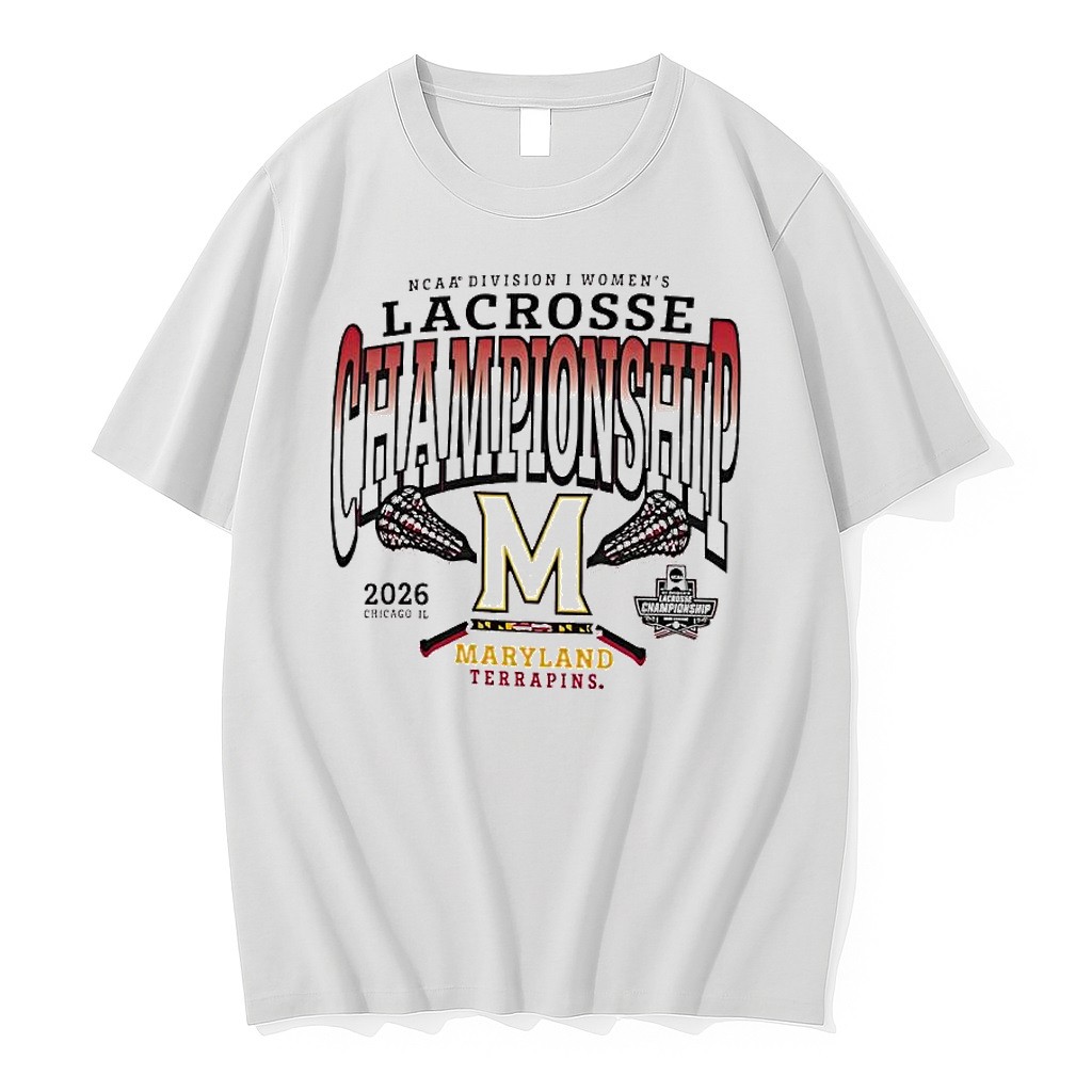 Official Maryland Terrapins Ncaa Division I Womens Lacrosse Championship 2026 Chicago T Shirts