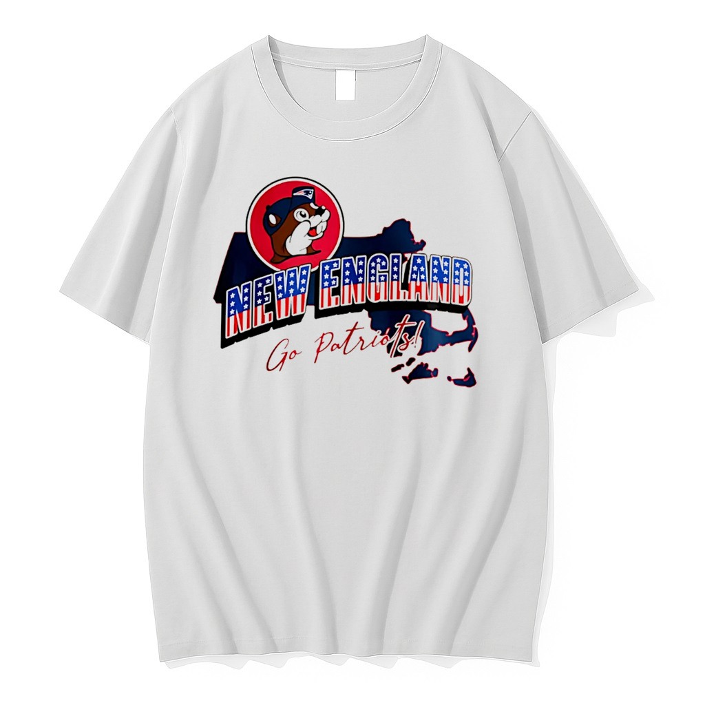 Official New England Patriots Buc Ees New England Go Patriots Patriotic Tee T Shirts