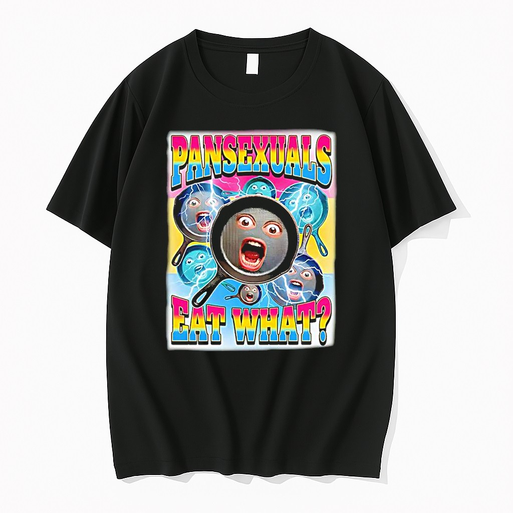 Official Pansexuals Eat What Screaming Pans Pansexual Pride T Shirts