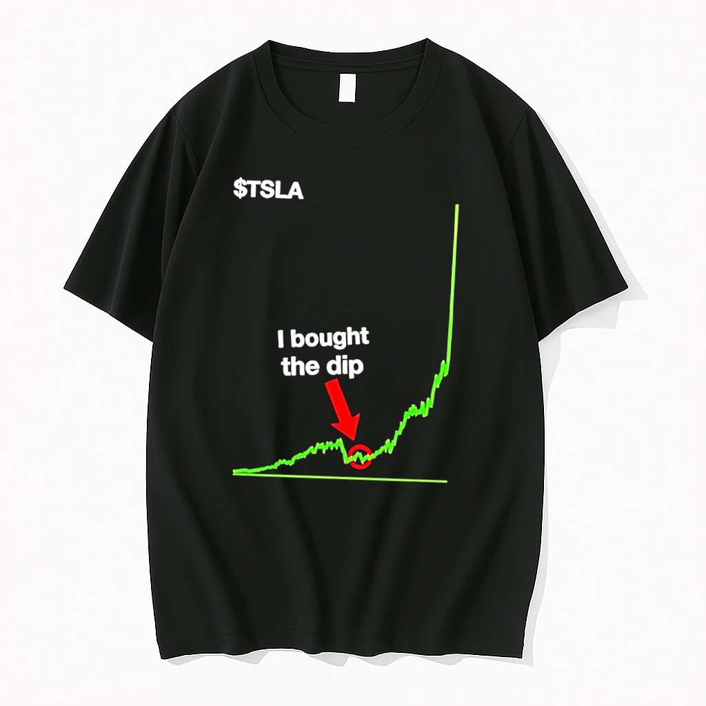 Official Tsla I Bought The Dip Black T Shirts