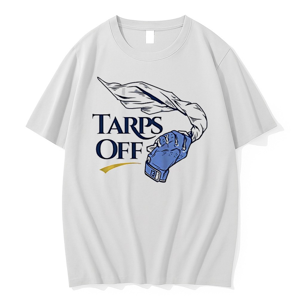 Official Tampa Bay Baseball Tarps Off T Shirts