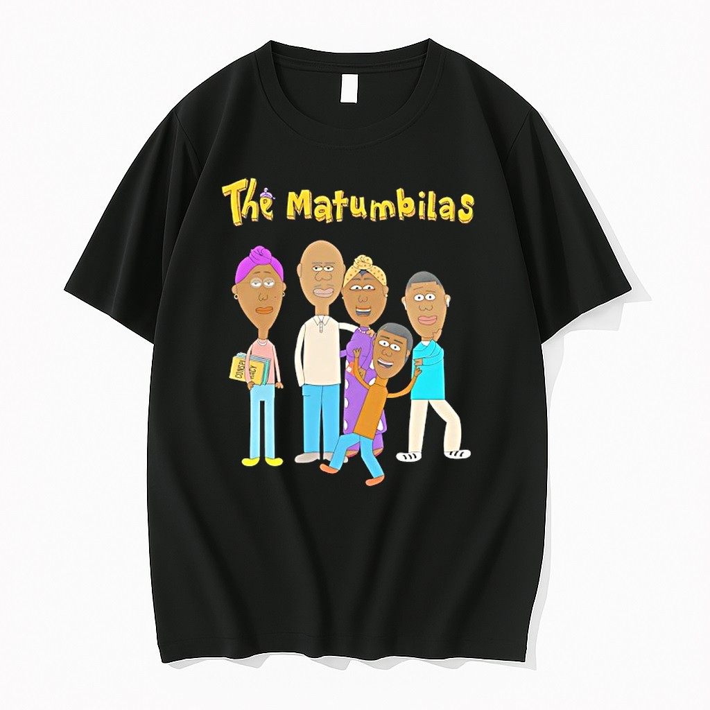 Official The Matumbilas Family Cartoon Conspiracy Book Funny Animated T Shirts
