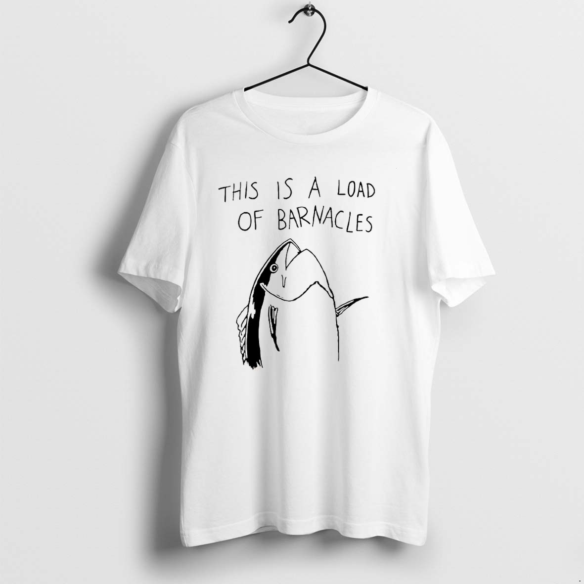 Official This Is A Load Of Barnacles Cartoon Fish Sketch T Shirts