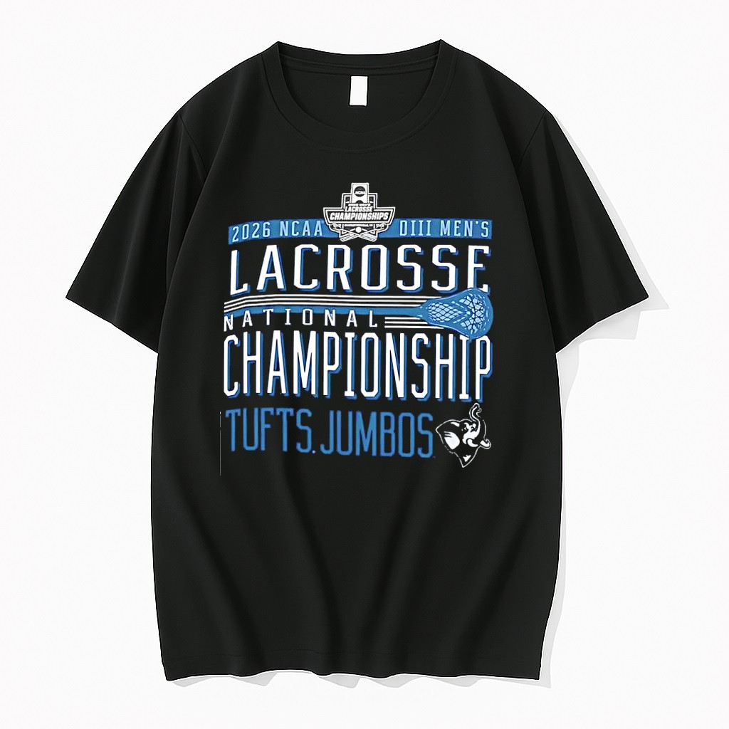 Official Tufts Jumbos Ncaa Division Iii Mens Lacrosse National Championship 2026 T Shirts