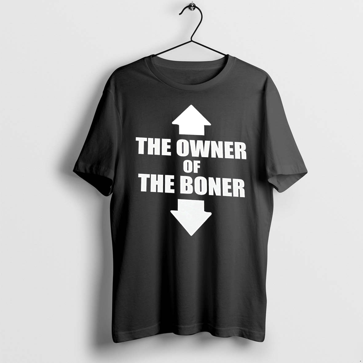 Official Up Down The Owner Of The Boner Tee T Shirts