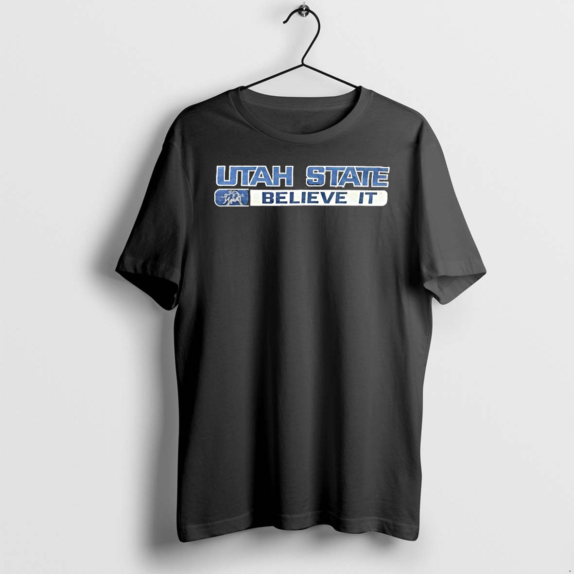 Official Utah State Aggies Believe It Bull Logo T Shirts