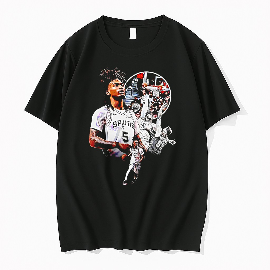 Official Victor Wembanyama San Antonio Spurs Basketball Game Changers 2026 T Shirts