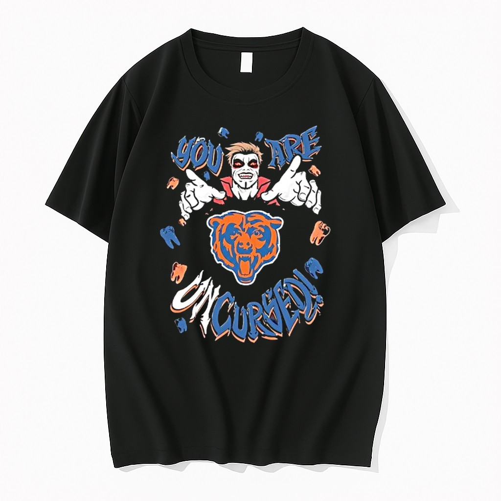 Official Wwe Drops Danhausen X Chicago Bears You Are Uncursed T Shirts
