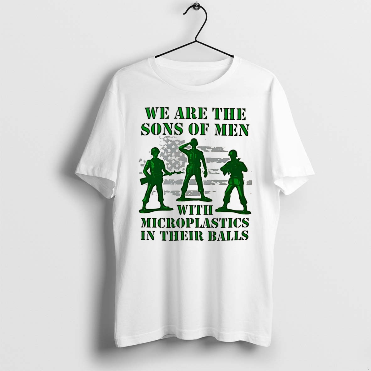 Official We Are The Sons Of Men With Microplastics In Their Balls Tee T Shirts