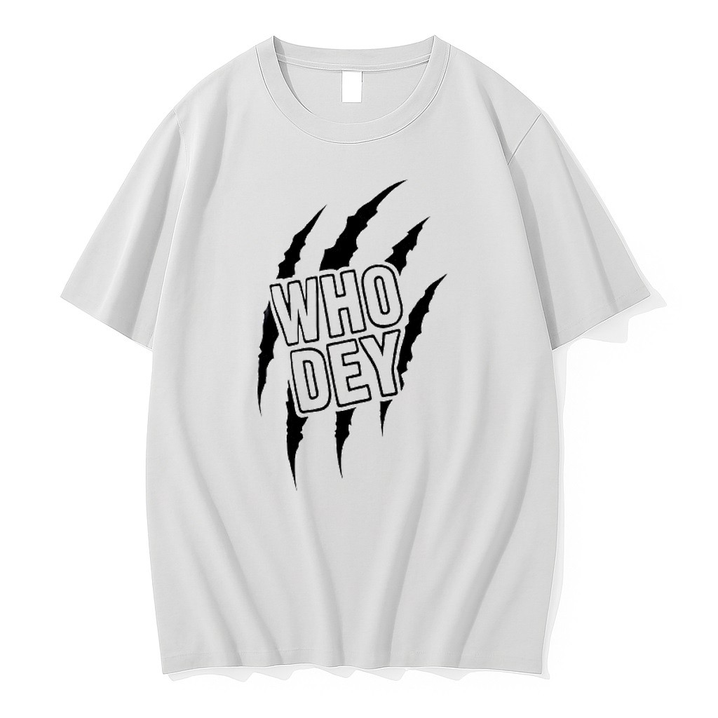 Official Who Dey Cincinnati Bengals Claw Marks Football T Shirts