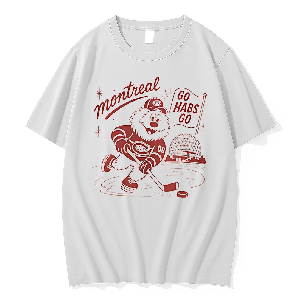 Official Youppi Montreal Canadiens Hockey Go Habs Go Vintage T Shirts