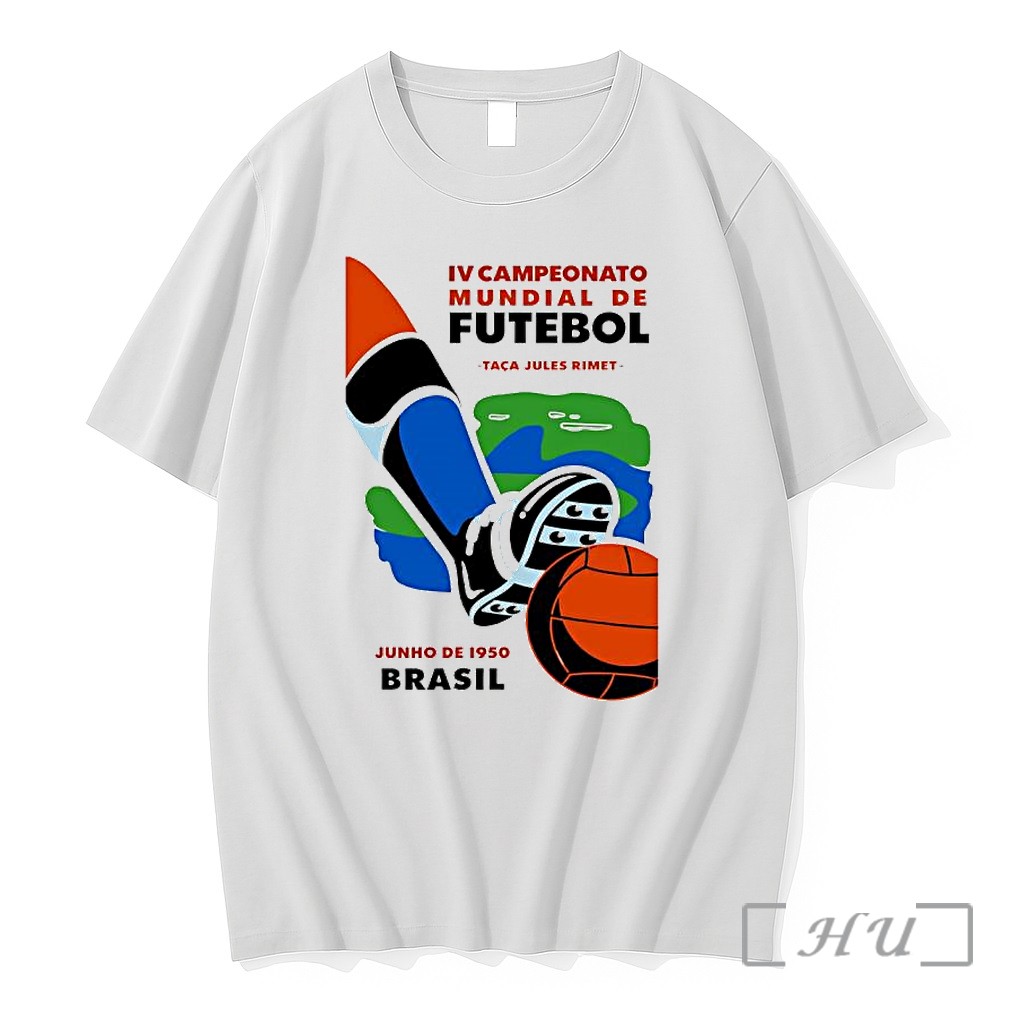Officials 1950 Brazil World Cup Jules Rimet Football Premium T Shirts Sweater Hoodie