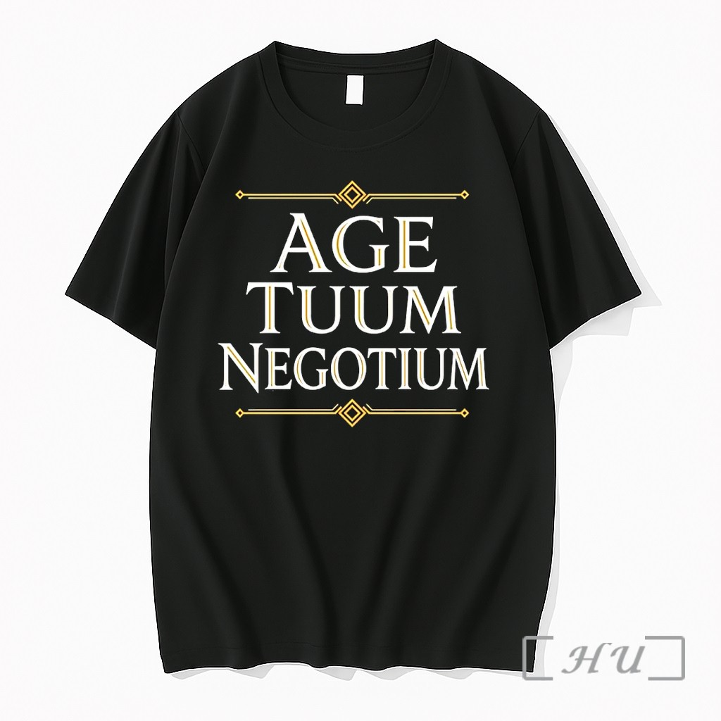 Officials Age Tuum Negotium Mind Your Own Business Latin Quote Premium T Shirts Sweater Hoodie