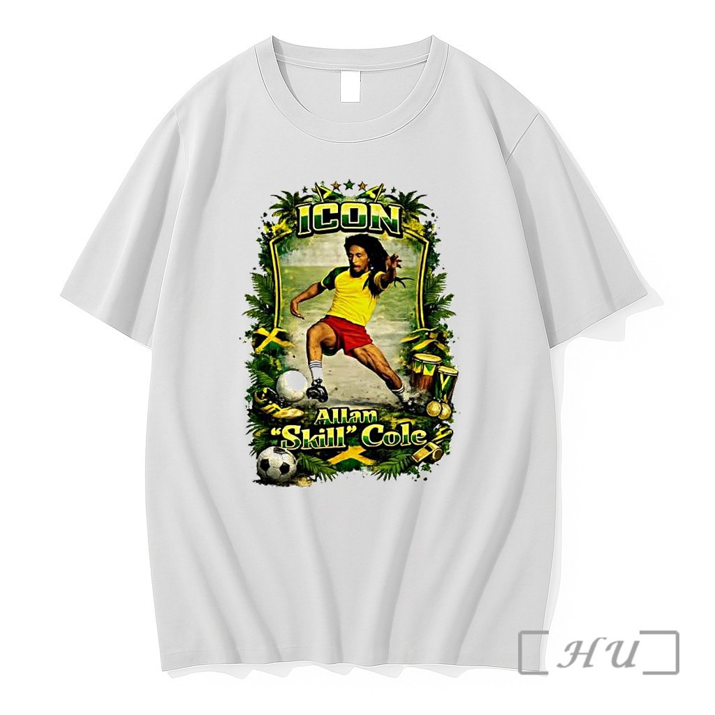 Officials Allan Skill Cole Icon Jamaican Football Reggae Premium T Shirts Sweater Hoodie