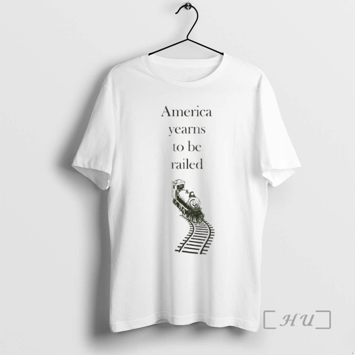 Officials America Yearns To Be Railed Train Vintage Premium T Shirts Sweater Hoodie