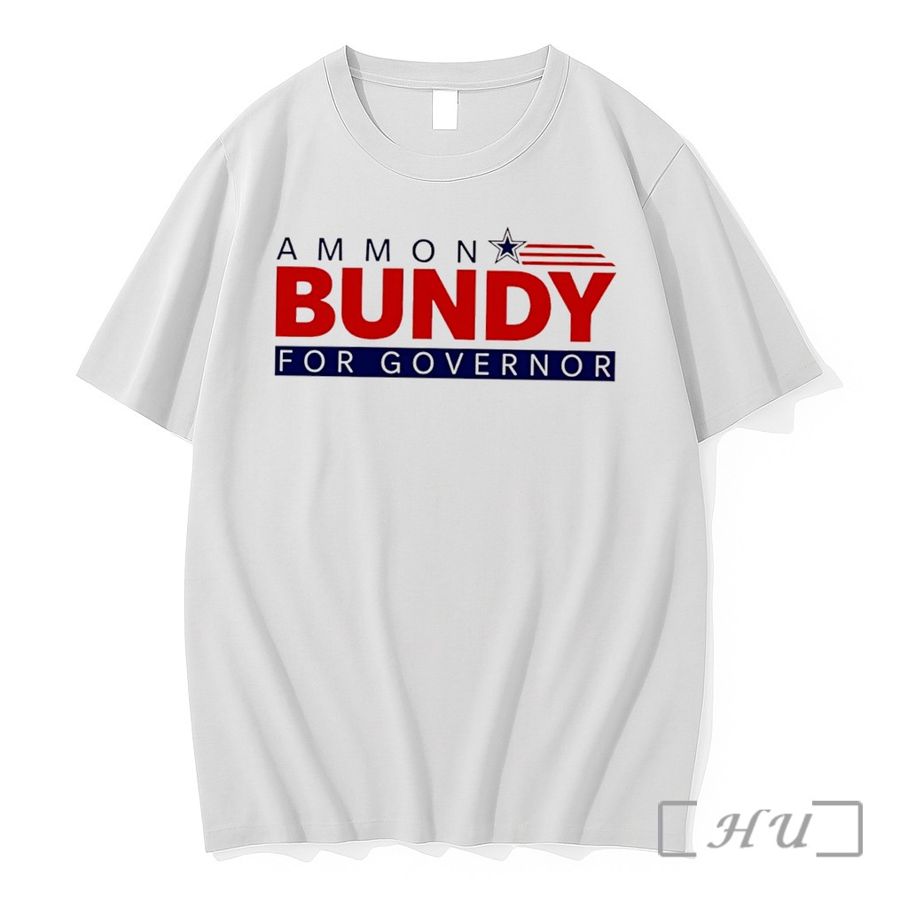 Officials Ammon Bundy For Governor 2026 Tee Premium T Shirts Sweater Hoodie