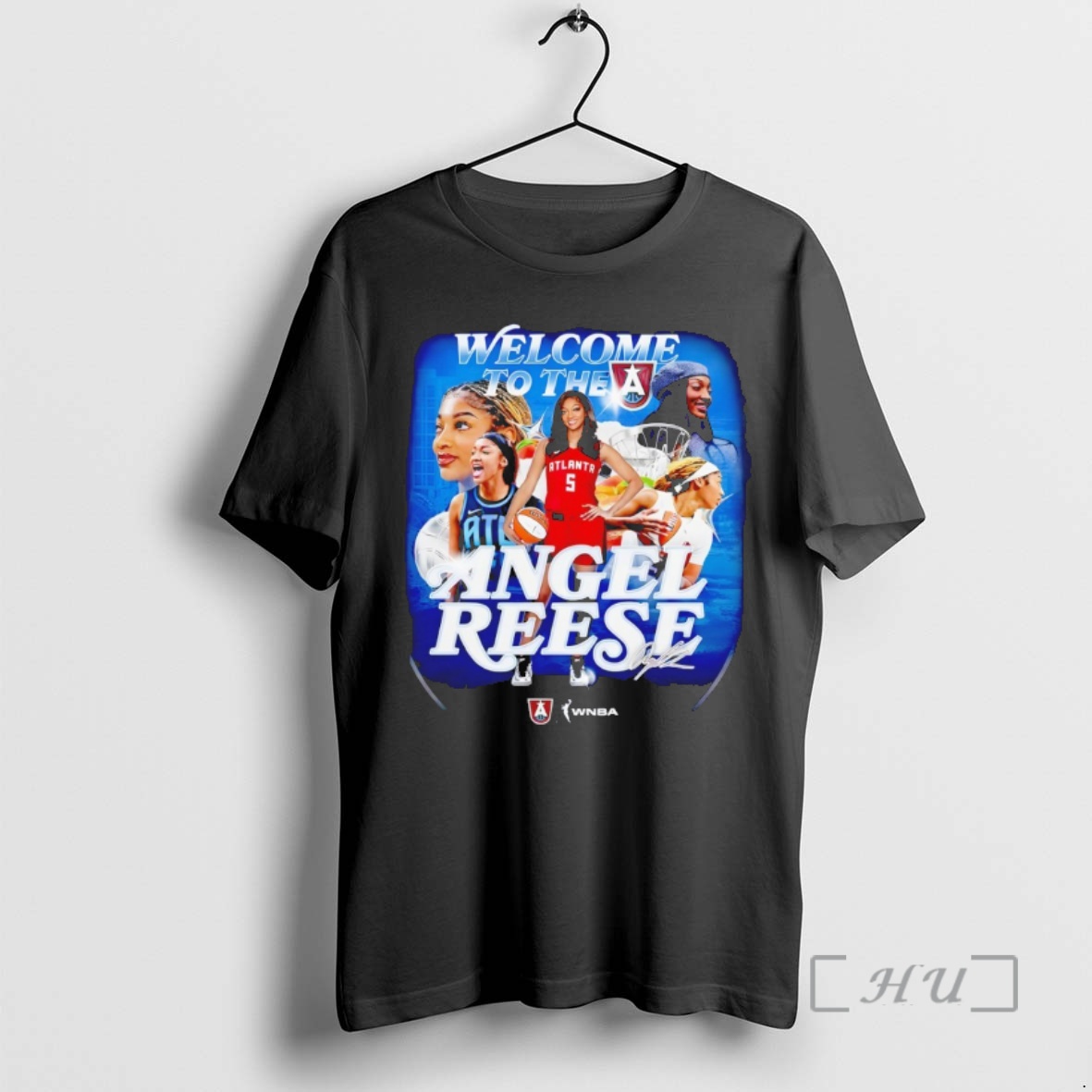 Officials Angel Reese Welcome To The Atlanta Graphic Signature Wnba Star Premium T Shirts Sweater Hoodie