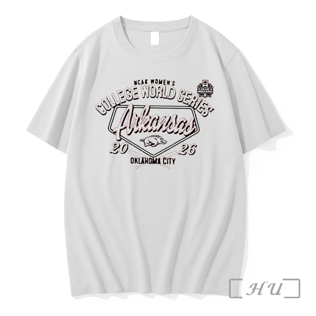 Officials Arkansas Razorbacks 2026 Womens College World Series Bound Classic Tee Premium T Shirts Sweater Hoodie