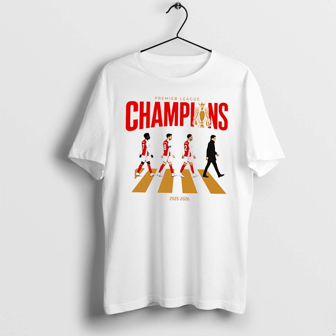 Officials Arsenal Premier League Champions 2026 North London Victory Abbey Road Tee Premium T Shirt Sweatshirt Hoodie
