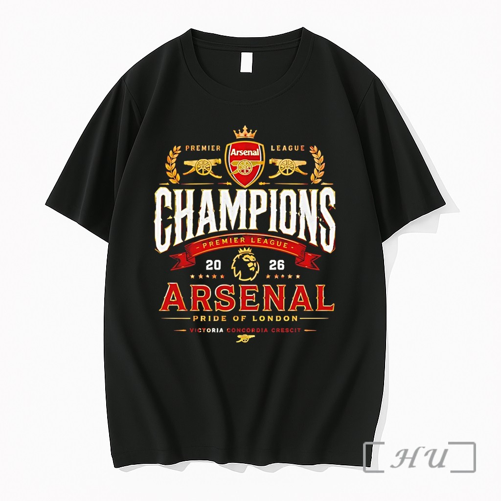 Officials Arsenal Pride Of London Premier League Victoria Concordia Crescit 2026 Premium T Shirts Sweater Hoodie
