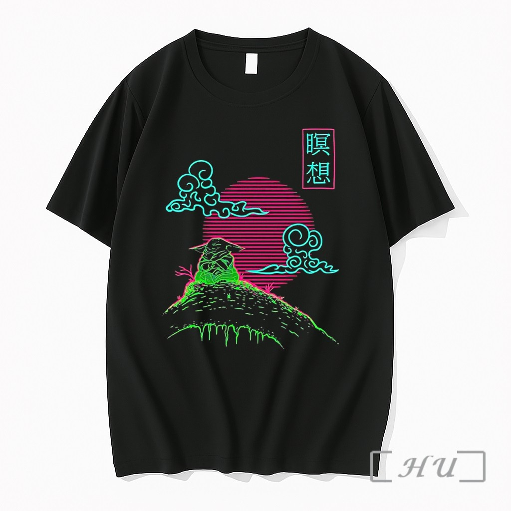 Officials Baby Yoda Grogu Star Wars Japanese Premium T Shirts Sweater Hoodie