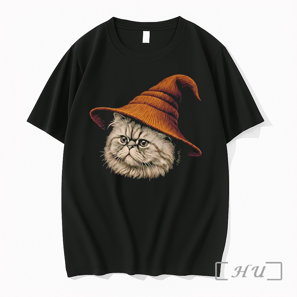 Officials Beanie Cat Wizard Cartoon Tee Premium T Shirts Sweater Hoodie