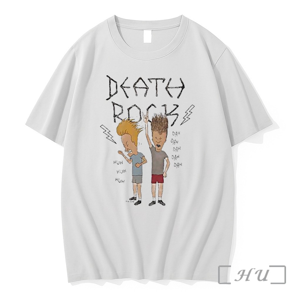 Officials Beavis Butt Head Death Rock Dah Huh Mike Judge Premium T Shirts Sweater Hoodie