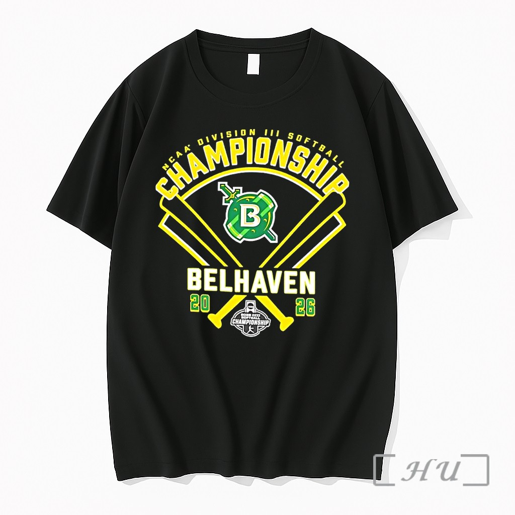 Officials Belhaven Blazers 2026 Ncaa Division Iii Softball Championship Team Logo Premium T Shirts Sweater Hoodie