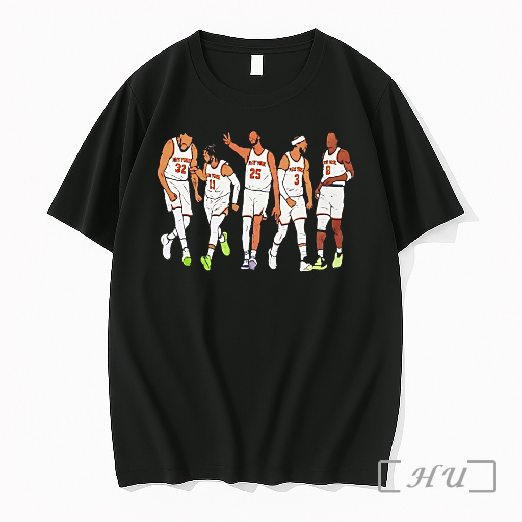 Officials Big 5 New York Knicks Tee Premium T Shirts Sweater Hoodie